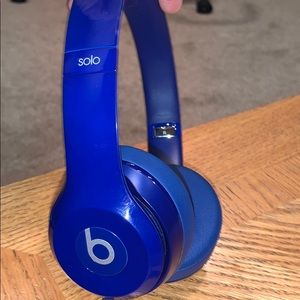 Beats Solo 2 Blue Headphones